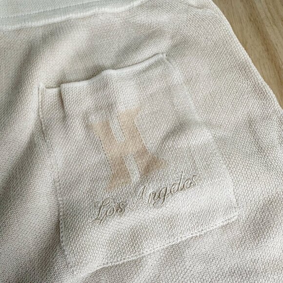 NWT Honor The Gift Bone Jungle Shorts XL Buttery Soft Terry Cream - Picture 6 of 7